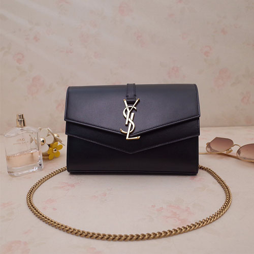 입생로랑 쉴피스 체인 숄더백 554763 블랙