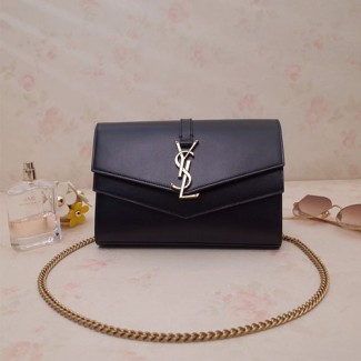 입생로랑 쉴피스 체인 숄더백 554763 블랙