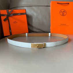 에르메스 신상  벨트 XTY183  화이트 금장