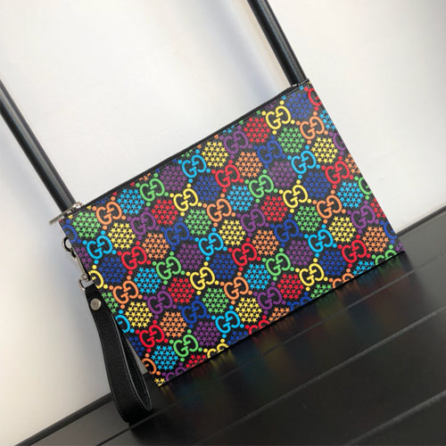 구찌 GG 사이키델릭 파우치 601087