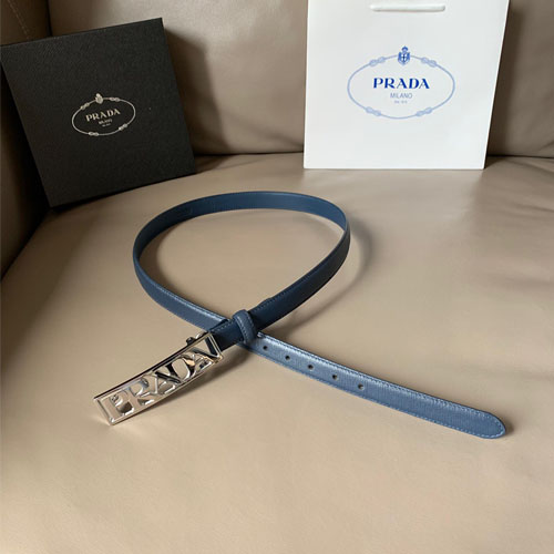 프라다 신상 여성용 벨트   PD-6107  블루 은장