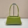 프라다 스몰 가죽 숄더백 1BA368 그린