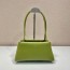 프라다 스몰 가죽 숄더백 1BA368 그린