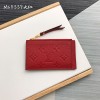 루이비통 지퍼 카드 홀더 M68339 레드