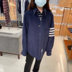 톰브라운 남여공용 셔츠 TB8733 네이비