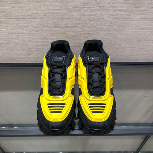 프라다 클라우드버스트 썬더 니트 스니커즈 F0699 옐로우