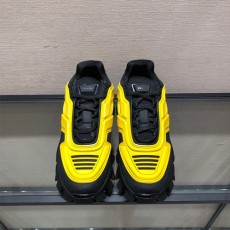 프라다 클라우드버스트 썬더 니트 스니커즈 F0699 옐로우