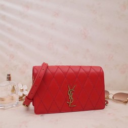 입생로랑 앤지 퀼팅 체인백 568906 레드