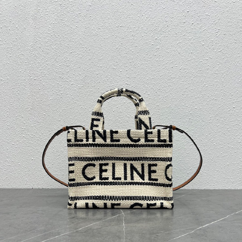 셀린느 스몰 카다스 타이스 스트라이프 토트백 199162-4