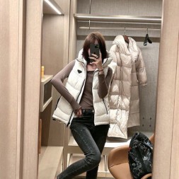 프라다 여성용 패딩조끼 3A436