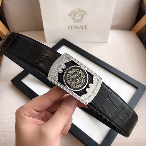 베르사체  신상  벨트 VS-6431 블랙 은장