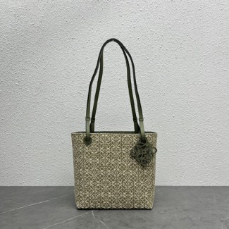 로에베 수퀘어 토트백 11005 그린