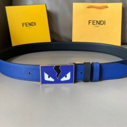 펜디 신상  양면용 벨트FD2227  블루