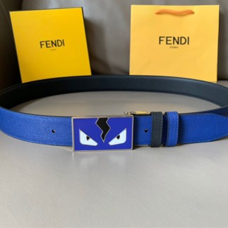 펜디 신상  양면용 벨트FD2227  블루