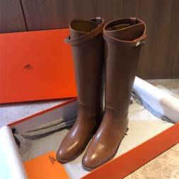 에르메스 신상 부츠 H35054 브라운 은장