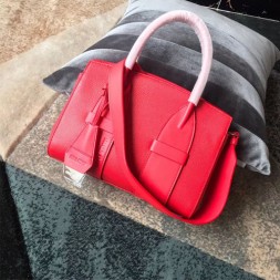 미우미우 마드라스 토트백 5BA101 레드