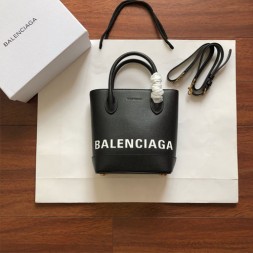 발렌시아가 빌 토트백 XXS 569856 블랙