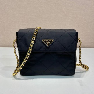 프라다 나일론 체인 크로스백 1BD633