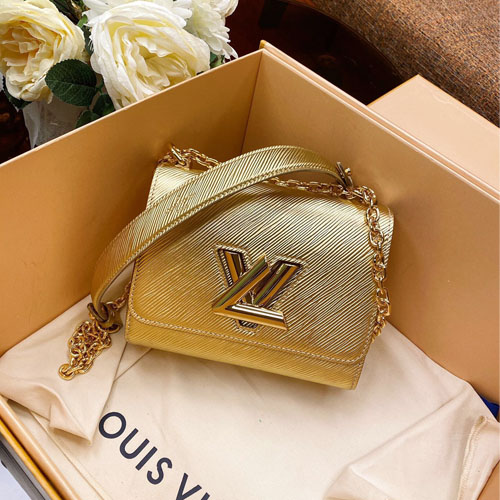 루이비통  트위스트 PM M50332 골드 금장