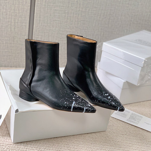 마르지엘라 신상 앵글부츠 190230 블랙 프린트