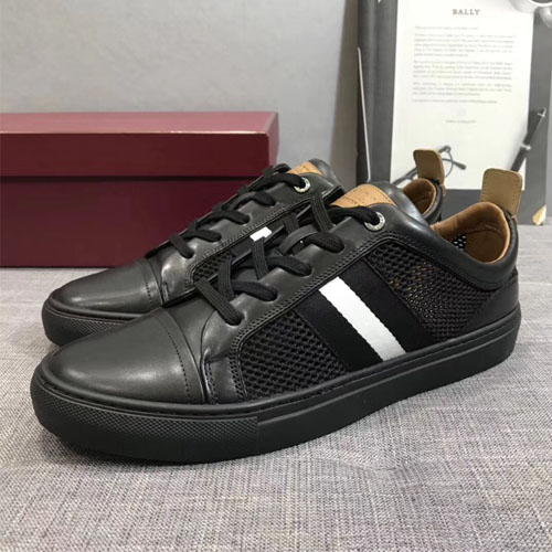 발리 18S/S 남성용 신상 스니커즈 B8581 블랙