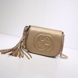 구찌 소호 체인 숄더백 323190 골드