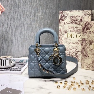 디올 MY ABCDIOR 레이디백  M0538 민트 금장