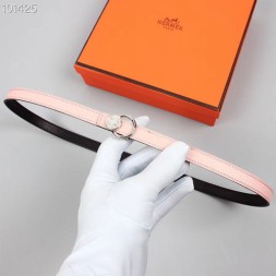 에르메스 여성용 신상 벨트 XTY179 연핑크 은장