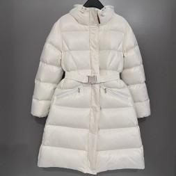몽클레어 벨뷰 여성 롱패딩 MC3709 화이트