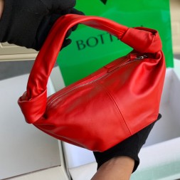 보테가 더블 놋 미니 가죽 탑 핸들 백 629635-3