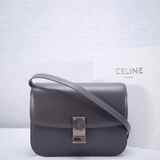 셀린느 클래식 박스백 미듐 164173 딥그레이