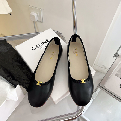 셀린느 신상 여성용 플랫 CE3579 블랙