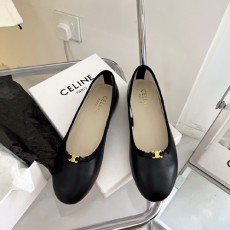 셀린느 신상 여성용 플랫 CE3579 블랙