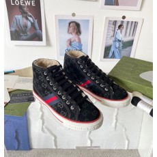 구찌 남여공용 스니커즈 670462 블랙