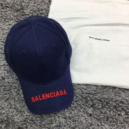 발렌시아가 신상 모자 B1210 네이비