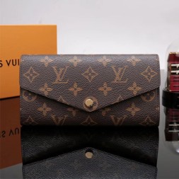 루이비통 사라 월릿 M62234 안감버건디