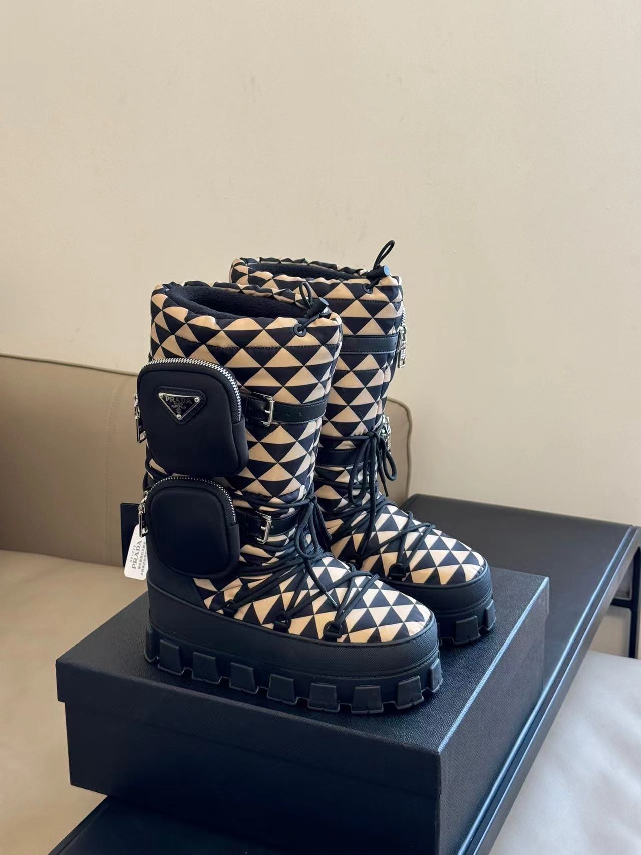 프라다 여성용 롱부츠  KD0728-3