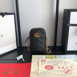 구찌 GG 마몽 미니 백 598597 블랙