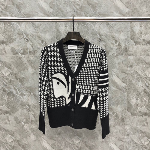 톰브라운 남여공용 가디건 TB8701 블랙