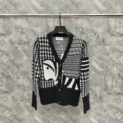 톰브라운 남여공용 가디건 TB8701 블랙