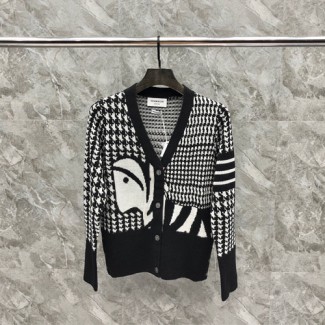 톰브라운 남여공용 가디건 TB8701 블랙