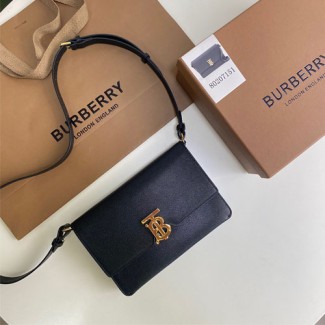 버버리 스몰 그레이니 레더 TB 백 80206411 블랙