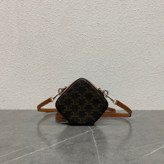 셀린느 트리옹프 캔버스 큐브 박스 111682