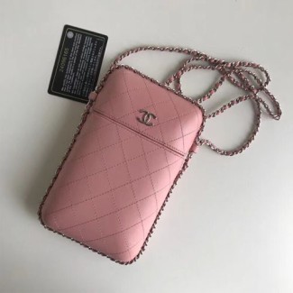 샤넬 18S/S 신상 휴대폰백 A15650 핑크