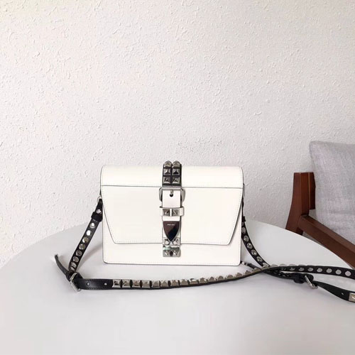 프라다 엘렉트라 숄더백 1BD120 화이트