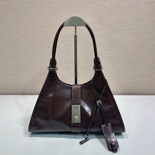 프라다 미디엄 가죽 토트백 1BG563-1