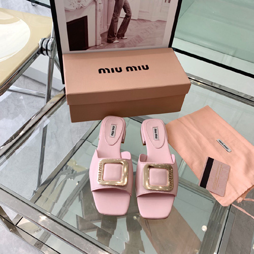 미우미우 신상 슬리퍼 57234-3