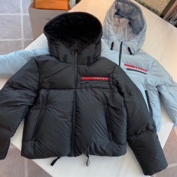 프라다 여성용 패딩 3A435 블랙