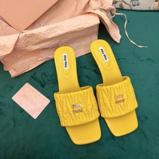 미우미우 신상 슬리퍼 57237-4