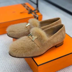 에르메스 신상 로퍼 H35113 브라운